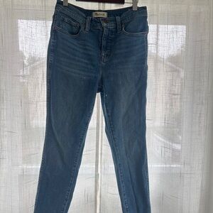 Madewell Jeans 10” high rise skinny crop 26P